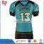 Latest design custom made football jersey/100%polyester dri fit club jersey