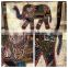 Patchwork Elephant Tapestry Vintage Patchwork Elephant Wall Hanging