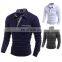 China Supplier Fashion Men Summer Slim Fit Casual Long Sleeve Polo Shirts T-shirt New Tee Tops