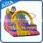 Kids Inflatable Slides Games , Clown Inflatable Slip And Slides , Inflatable Slip n Slides For Sale