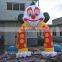 Halloween funny inflatable clown arch decoration terrible inflatable arch Halloween activities