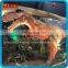 Indoor Playground Remote Control Mechanical Dinosaur Statue