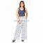 Women Wear Floral Fashionable Trousers Loose Wide Leg Lounger Plus Size Yoga Pants