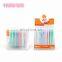 Portugal Top fashion cute office stationery gift set Low MOQ with customized Beautiful Color plastic gel ink pen