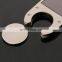 Promotional Stainless Steel Shopping Cart Dog Keychain