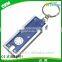 Personalised Rectangular Slimlight Led Torch Keyrings