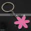 Metal enameled flower keychain most popular for Girls