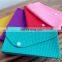 Wholesale 20*10cm Women Phone Bag Silicone Purse Pouch Girls Fashion Silicone Card Holder Wallet