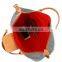 Fashion Polyester Felt Bag with PU Leather Handle