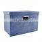 Colorful Cardboard Book Archive Office Non Woven Foldable Storage Box With Lid Foldable Storage Cube