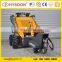 skid steer trailer snowmobile mini skid steer loader stand behind