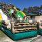 Dual Lane Inflatable Jungle Water Slides For Sale