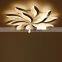 Wholesale Luxury Adjustable Two Colors Metal Modern Ceiling Light Led Acrylic Chandelier