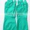high quality green gloves/cheap nitrile gloves for sale