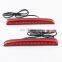 2PCS For Honda Civic Type R 2016 2017 2018 2019 2020 LED Rear Bumper Fog Lamp Brake Light Dynamic Turn Signal Reflector