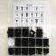 415pcs 18 Sizes Car Push Pin Rivet Trim Clips Fastener Clips Universal Auto Fastener Clips Plastic Fastener Rivet