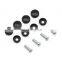 Car License Plate Nuts Nylon License Plate Nut Fastener Plastic Screw Nylon Nuts Buckle Nut Anti-Theft Bolt