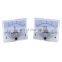 85C1-mA DC pointer analog ammeter panel 1mA 2mA 3mA 5mA 10mA 20mA 30mA 50mA 100mA 150mA 100mA 150mA 200mA 300mA 500mA
