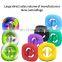 Adjustable Hand Grip Gymnastics Grip Strength Finger Clip Silicone Ring Squeezer For Hand Rehabilitation Exercise