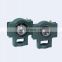Heavy duty ball bearing uct201 with sliding block seat of spherical roller bearing