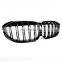 Car parts glossy black Car Grille Mesh rear diffuser splitter front grille for bmw 1 series F40 Exterior Accessories