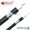 Factory price RG6+2C power RG59 Siamese Cable for camera rg6 coaxial cable 100M cctv cable