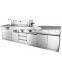 304 stainless steel outdoor kitchen cabinet with grill function