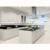Simple modern flat shaker white wood lacquer storage cabinet kitchen