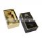 Golden border luxury hot foil stamping paper packaging make your own perfume box