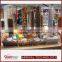 acrylic display for candy plastic food dispenser acrylic candy bin with boots
