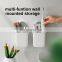 tooth brush holder set wall mounted organizer bathroom storage holder adhesive bathroom accessories organizer