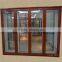Aluminium accordion glass folding door