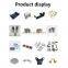Oem custom sheet metal fabrication hardware products stamping bending welding parts laser cutting service