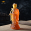 SAINT-VIEW Crystal God of Wealth Office Statue Mini Buddha Statue Chinese