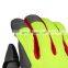 Synthetic Leather Mechanic Gloves With Adjust Wristband Motorcycle Driving Gloves Bikers Riding Glove Mining