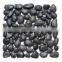 river stone/flat black stone/cobblestone floor tile