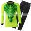 Wholesale Design Mens Football Goalkeeper Jersey Sets Tracksuit Uniform /High Quality Custom design Goalkeeper Uniform