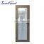 Superhouse 2015 new economic frameless casement aluminium door office entrance glass door