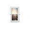 Windows casement with glass windows aluminum profile customised hat box pvc window
