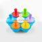 Latest 2022 Wholesale Round New Arrivals Plastic High Quality Custom Silicone Popsicle Mold