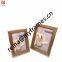 PS Plastic Simple Design Photo Frame Golden Lines Design Photo Frame for Hotel Decoration