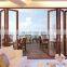 Hot Sales High Standard Aluminium Transparent Partition Soundproof Insulated Accordion Malaysia Patio Pella Room Divider Glass
