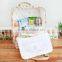 Brand Designer Flower Printing Diaper Backpack Waterproof Oilcloth Diaper Backpack Bags 2015