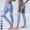Custom Yoga Pants No Embarrassing Line Sport leggings High Waist Butt Lifting Gym Fitness Pants Tie Dye Yoga Leggings For Women
