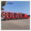 Multi Axle Hydraulic Heavy Duty Low Bed Tuck Trailer Pengangkut Alat Berat Transport Heavy Equipment Modular Trailer for Sale