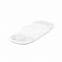 Mini portable magnetic wireless charger Type C and USB A dual ports trending travel charger for Apple Watch