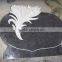 Cemetery Decorations Natural Black Granite Tombstone                        
                                                Quality Choice