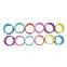 OEM Eco-friendly Wrap Slap Snap Wristband Plain Color Custom Silk Printing Wrist Band for Fashion