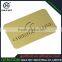 New products 2015 gold VIP metal business card for business, membership, promotion(China Manufacturer)