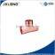 J9009 Online shopping best seller plumbing pipe fitting copper equal tee